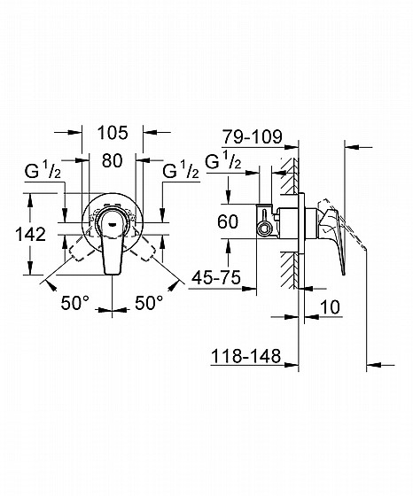 �������� 3 ��� ����� BAUFLOW ���� ����- GROHE