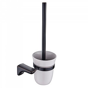 מברשת לניקוי אסלה + מחזיק גביע מסדרת טיטניום מברשת לניקוי אסלה + מחזיק גביע מסדרת טיטניום