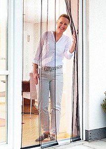 וילון רשת נגד יתושים לדלת וילון רשת נגד יתושים לדלת